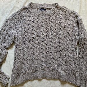 American Eagle Cable Sweater